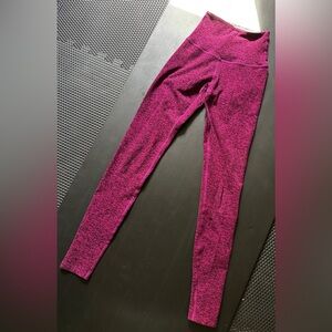 Pink High-Waisted Leggings
